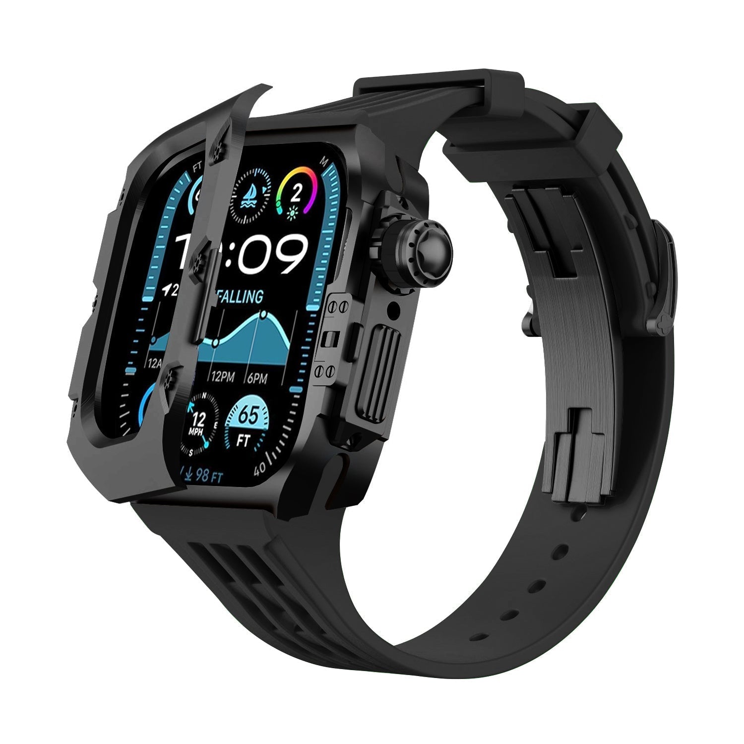 MC-Flipro Apple Watch Case - Black Case